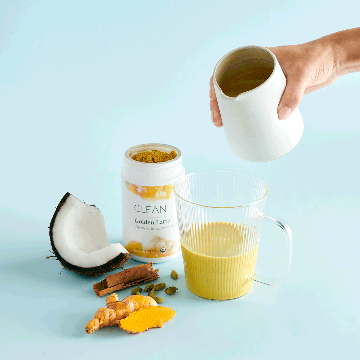 Organic Golden Turmeric Latte Mushroom Blend