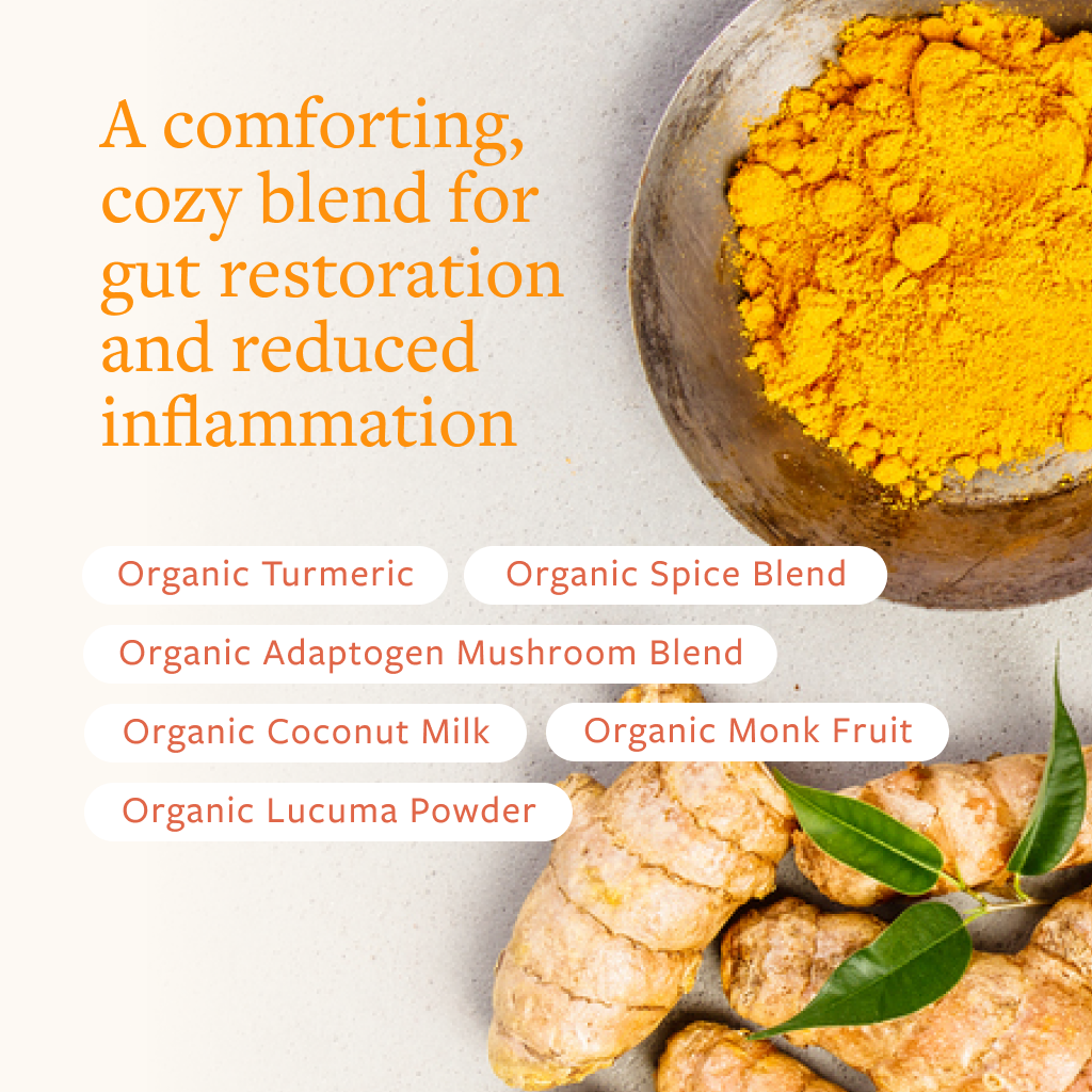 Organic Golden Turmeric Latte Mushroom Blend