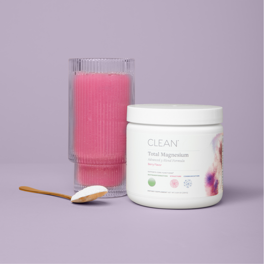 Total Magnesium Blend Supplement Powder product image. Product card text: 5-Blend Magnesium Supports Sleep & Regularity view 2