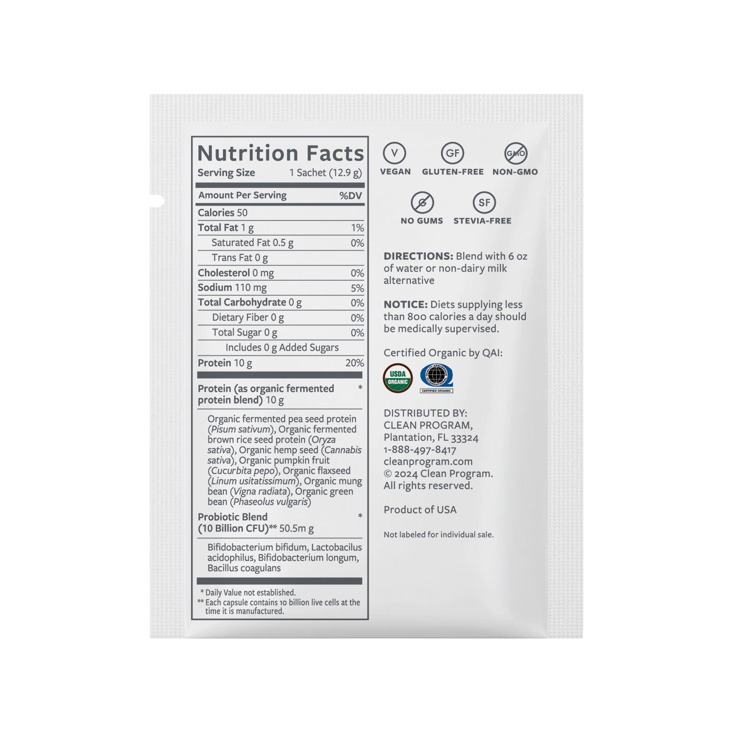 Cleanse Shake Samples