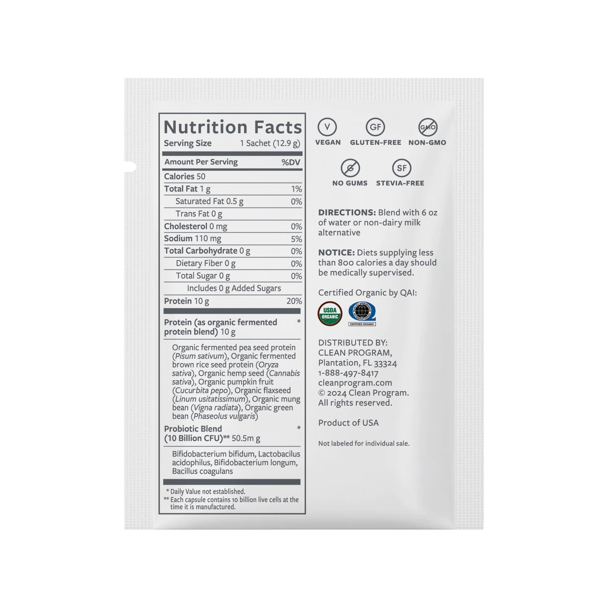 Cleanse Shake Samples