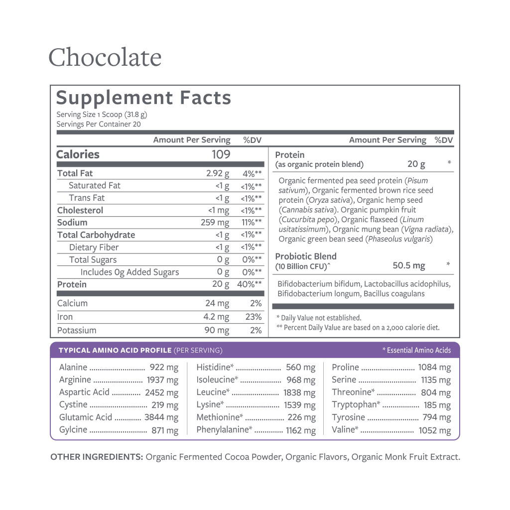 Daily Shake Probiotic Protein Powder
