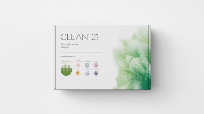 Clean 21 packaging
