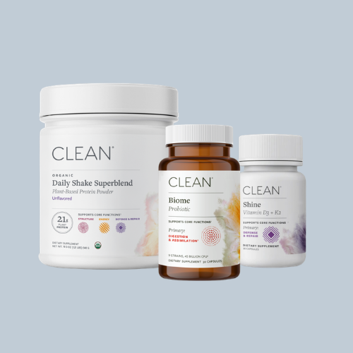 Maintenance Kit product image. Product card text: Daily Wellness Essentials