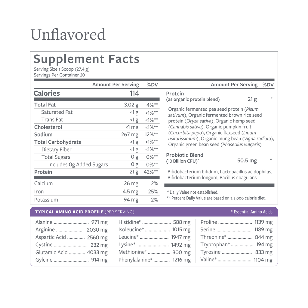 Daily Shake Probiotic Protein Powder