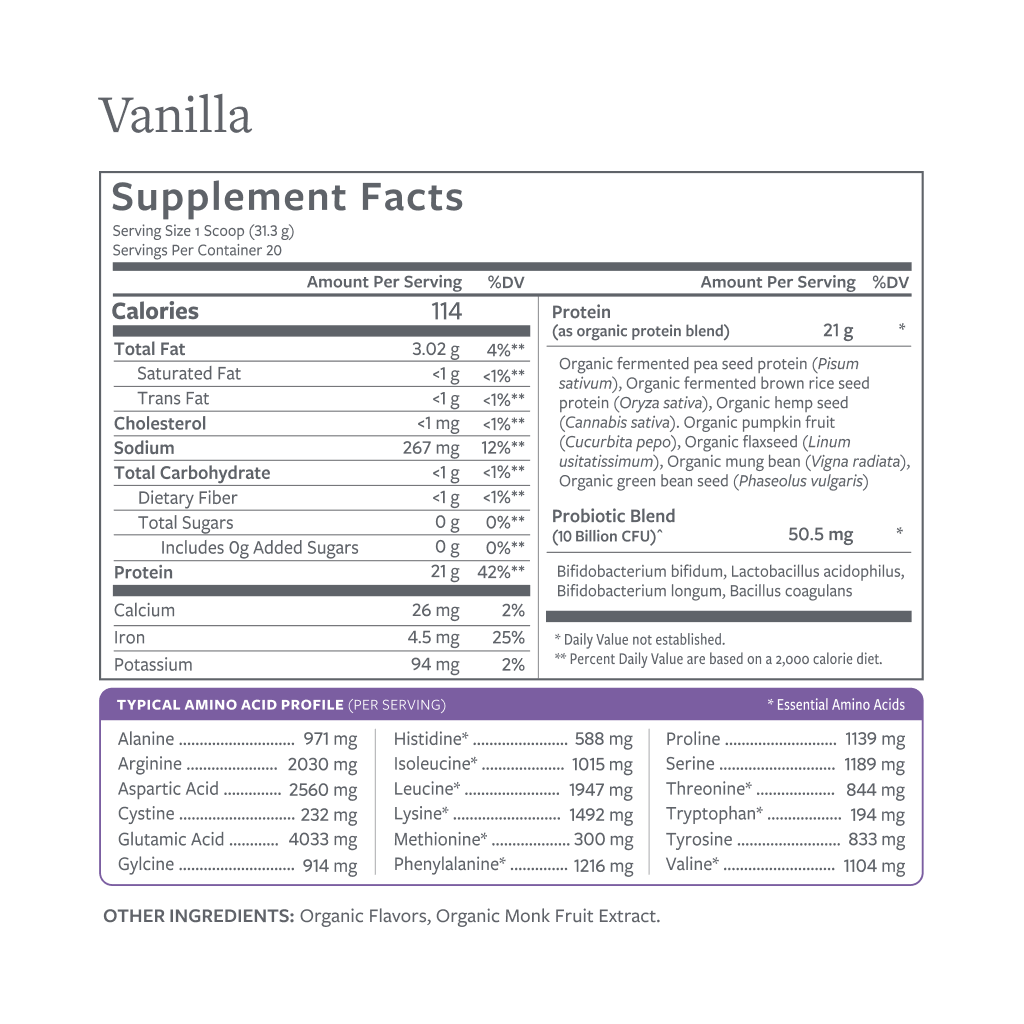 Daily Shake Probiotic Protein Powder